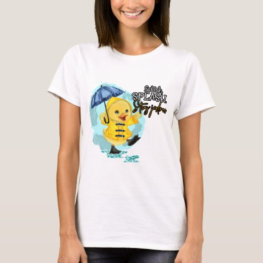 T-shirt Splish splash Reste Jaloux  (Devant)
