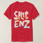T-shirt Split Enz Retro 80s Styled Nouvelle vague design (Design devant)