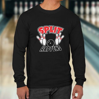 T-shirt Split Happens Bowling