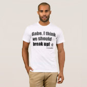 T Shirt splitsen (Voorkant volledig)