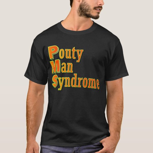 T-shirt SPM : Syndrome de Pouty Man (Devant)