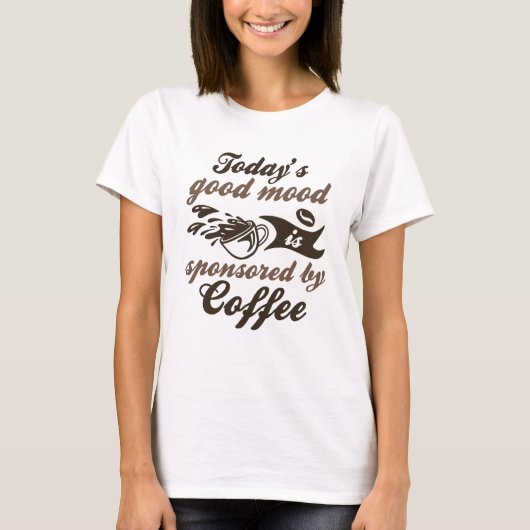 T-shirt Sponsorisé Par Café (Devant)