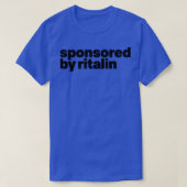 T-shirt sponsorisé par ritalin (Design devant)