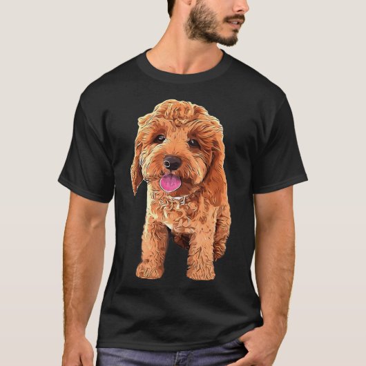 T-shirt Spoodle Cockapoo Cavapoo Golden Doodle Beauté (Devant)