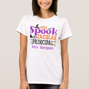T-shirt "Spook" Tactique Principal Éffrayant Halloween Thé