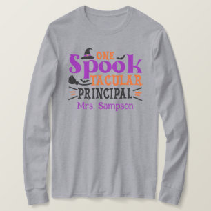 T-shirt "Spook" Tactique Principal Éffrayant Halloween Thé