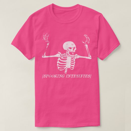 T-shirt Spooking Intensifie Lazy Halloween Costume Éffraya (Design devant)