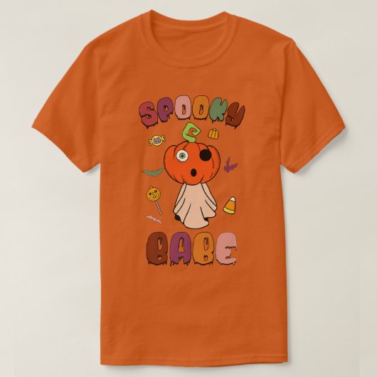 T-shirt Spooky Babe (Design devant)