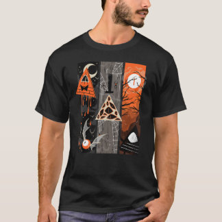 T-shirt Spooky Billl Triangle Vintage Costume