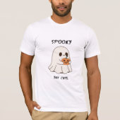 T-shirt Spooky but Cute – Halloween Pastel Ghost Tee 👻💖 (Devant)