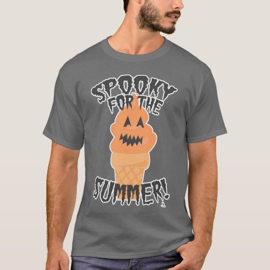 T-shirt Spooky For Summer Funny Summerween Cartoon (Devant)