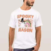 T-shirt Spooky Season Halloween Vibes-45634 (Devant)