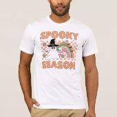 T-shirt Spooky Season Halloween Vibes-45634 (Devant)