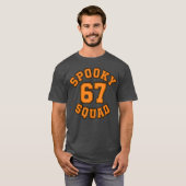 T-shirt Spooky Squad 67 Halloween 67 Haunted By 67 - class (Devant entier)