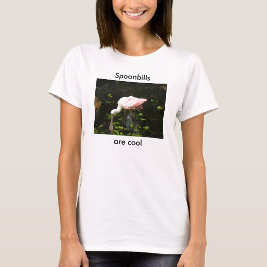 T-shirt, Spoonbill T-shirt (Voorkant)