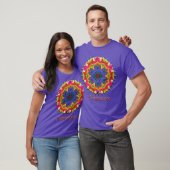 T-shirt Spores Namaste Kaleidoscope (Unisexe)