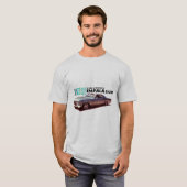 T-shirt Sport 1966 superbe de Chevrolet Impala (Devant entier)