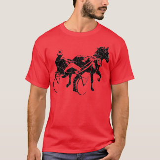 T-shirt Sport Cheval Race Harnais Racing Cadeau