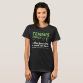 T-shirt Sport Coach Definition Tennis (Devant entier)