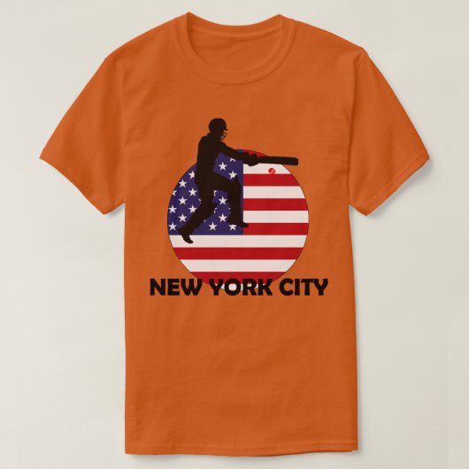 T-shirt Sport Cricket & New York City (Design devant)