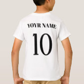 T-shirt Sport customisé Nom drapeau numéro Palestine (Dos)