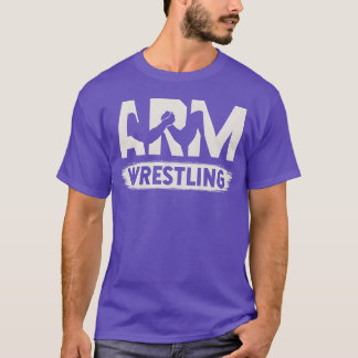 T-shirt Sport de lutte de bras Sport de combat Lutteuse de
