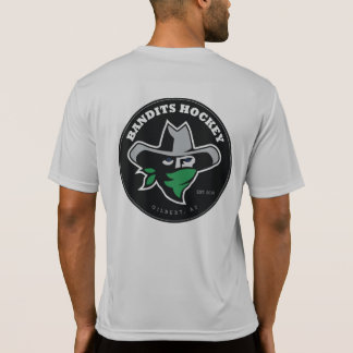 T-shirt Sport d'équipe de hockey de bandits Tek T