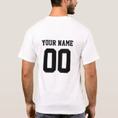 T-SHIRT SPORT D'ÉQUIPE SUR MESURE (Dos)