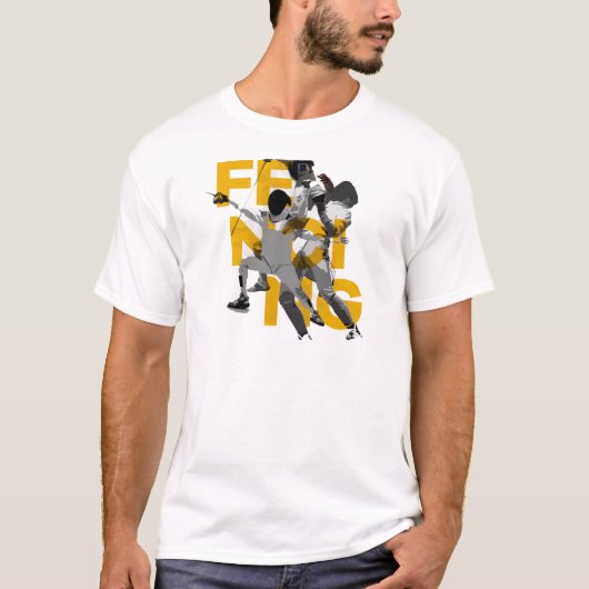 T-shirt sport : escrime (Devant)