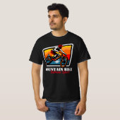 t-shirt sport extrême VTT (Devant entier)