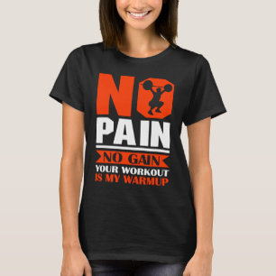 T-shirt Sport Fitness entraînement musculation haltère