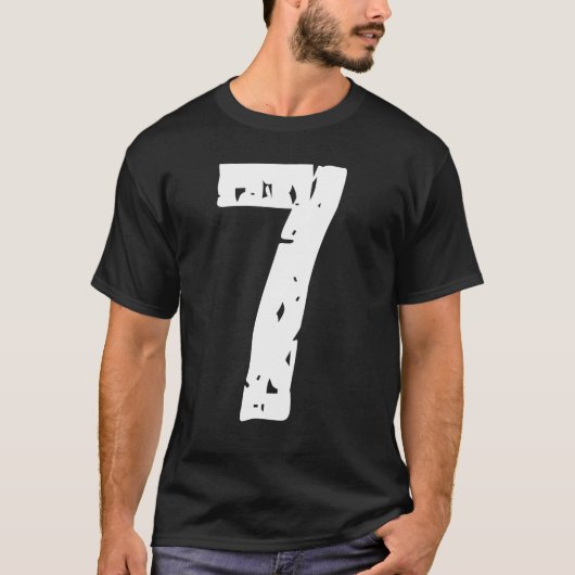 T-shirt Sport numéro 7 (Devant)
