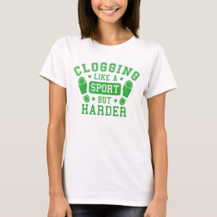 T-shirt Sport obstruant assez vert mais plus dur