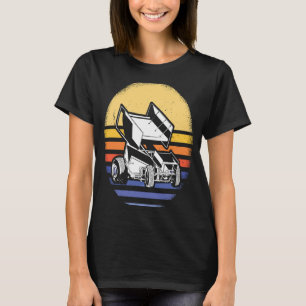 T-shirt Sport Retro Sunset Sprint Voiture Racing