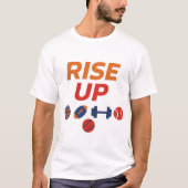 T-shirt sport RISE UP | (Devant)
