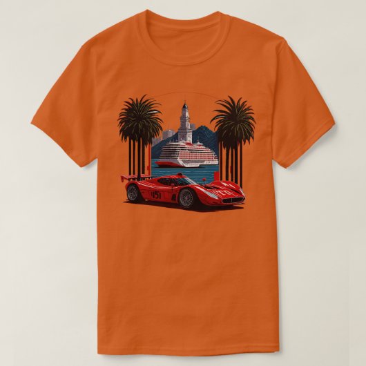 T-shirt Sport rouge (Design devant)