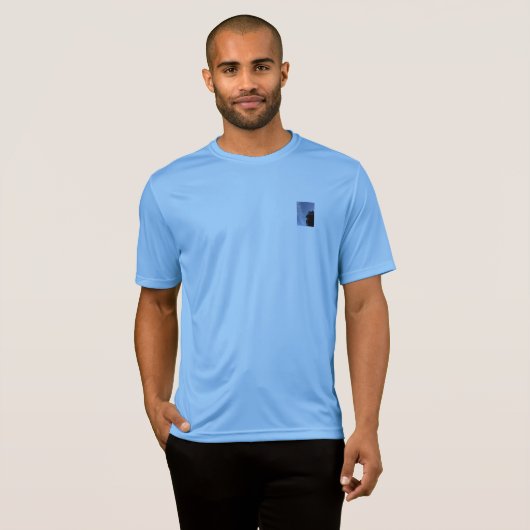 T-Shirt sport tec concurrent mens cool écostyle (Devant entier)
