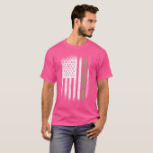 T-shirt Sport Us Drapeau Cricket (Devant entier)