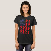 T-shirt Sport Us Drapeau Scooter 2 (Devant entier)