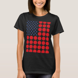 T-shirt Sport Us - Handball de drapeau 6