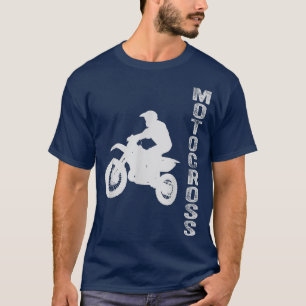 T-shirt Sport vintage Amateurs de Motocross Homme Motocros