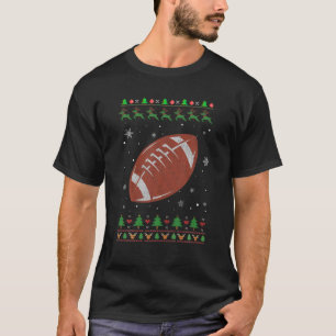 T-shirt Sport Xmas B de football Ugly Christmas
