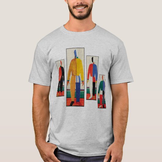 T-shirt Sportifs par Kazimir Malevich (Devant)