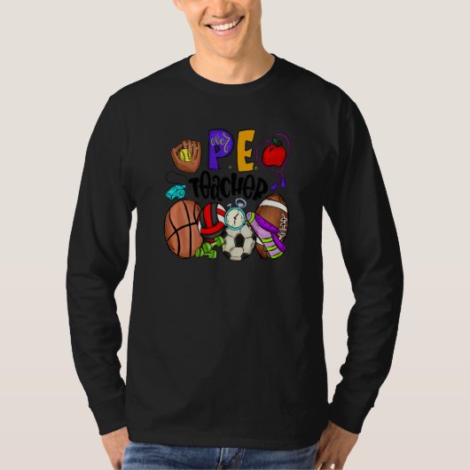 T-shirt Sporting Pe Enseignant Fort École P E Enseignant R (Devant)
