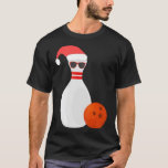 T-shirt Sports Christmas Bowling - Snowman Bowling<br><div class="desc">Sports Christmas Bowling - Snowman Bowling</div>