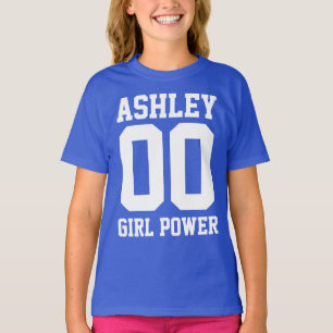 T-shirt Sports d'alimentation pour filles