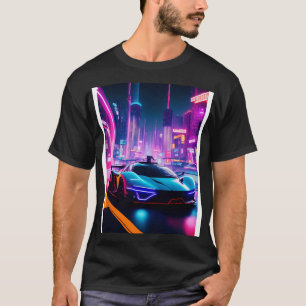 T-shirt Sports Dark Neon en Asie Neon City