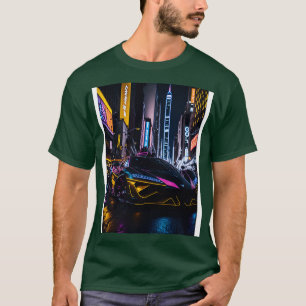 T-shirt Sports Dark Neon en japonais Neon City 8