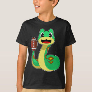T-shirt Sports de football américain serpent