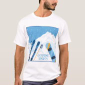 T-shirt Sports d'hiver extrêmes (Devant)